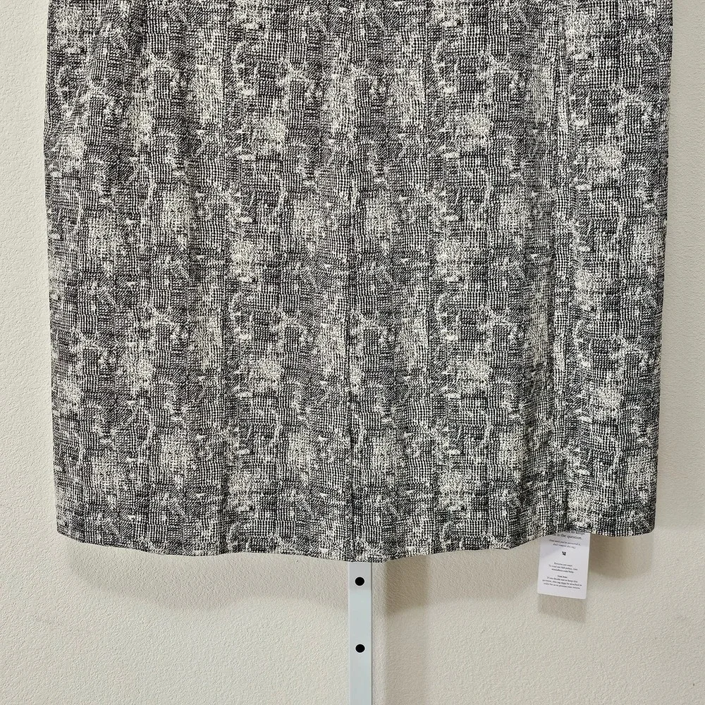 M.M. LAFLEUR NWT Aditi Crackle Sleeveless Black & Cream Dress Sz +3 (US 3X) - Picture 8 of 15